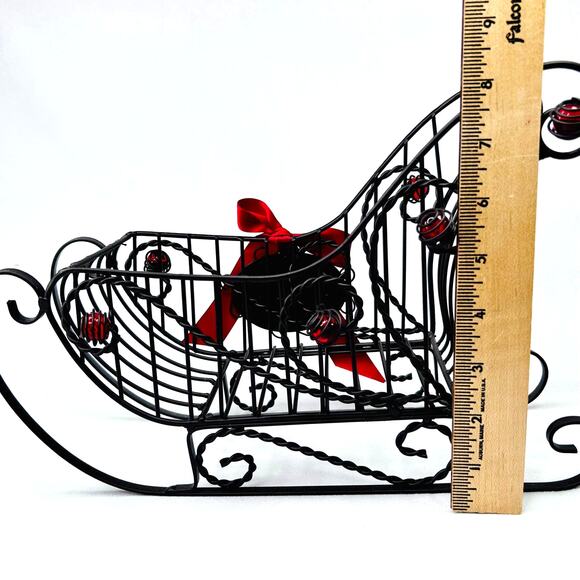 Cork Cage Sleigh Metal Cork and Wine Bottle Holder - Picture 10 of 11